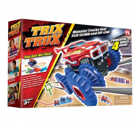 Ամենագնաց զիփլայնով " TRIX TRUX " 1 մեքենայով
