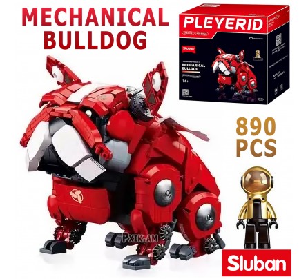 Կոնստրուկտոր Sluban " Mechanical Bulldog ", 890 կտոր
