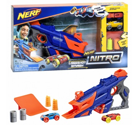 Ատրճանակ " Nerf Nitro " , մեքենաներով