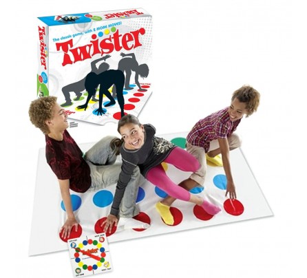 Զվարճալի խաղ " Twister " 