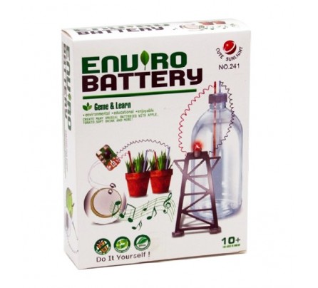 Փորձերի հավաքածու " Enviro Battery "